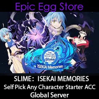 Slime Isekai Memories Self Pick Any Character Starter Account (Global Server)