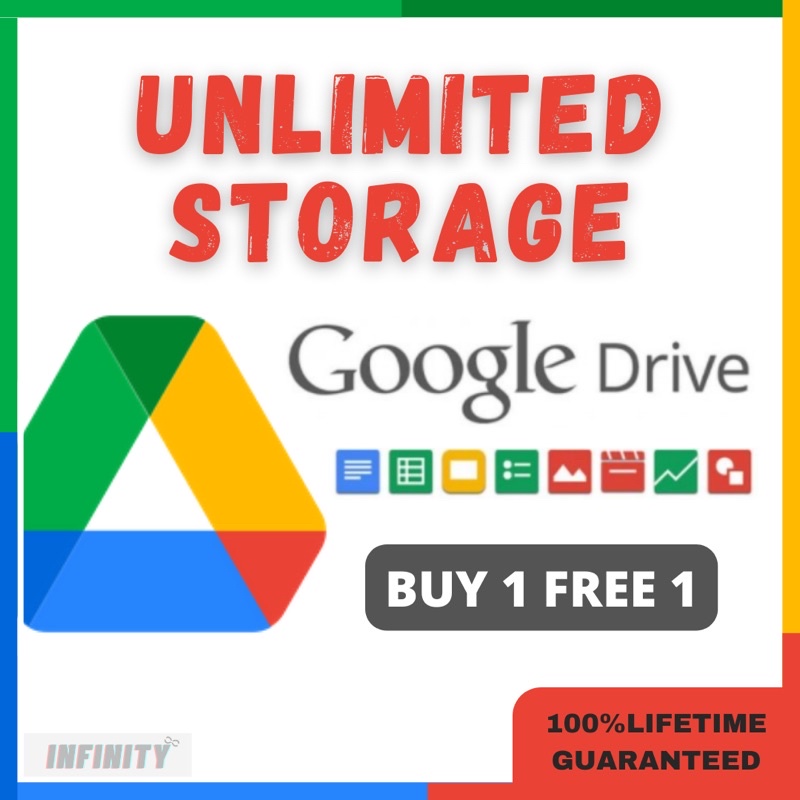 Google Drive Unlimited Storage (Lifetime License) Shopee Malaysia