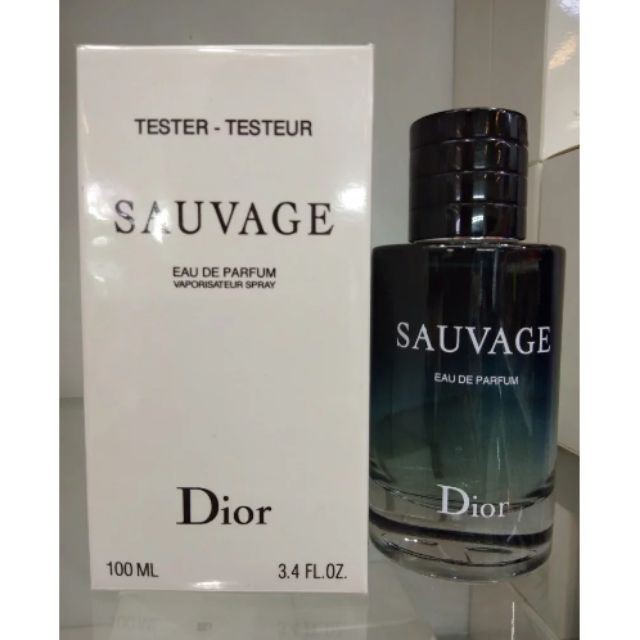 sauvage parfum tester