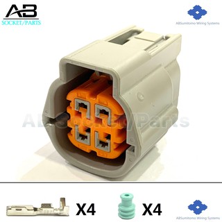 4 Pin Male+Female 6.3mm Universal (1Set) Socket Connector 