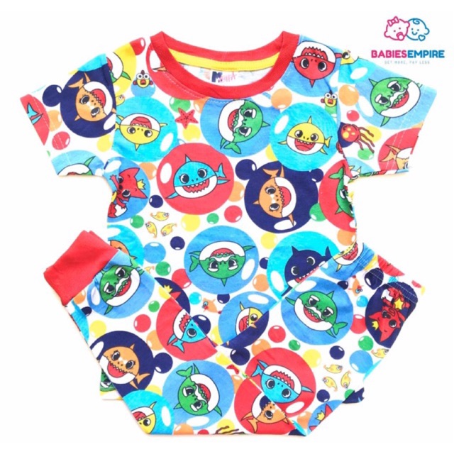 baby shark sleepsuit