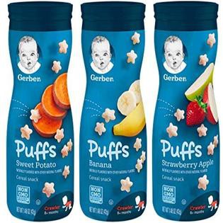 gerber baby puff