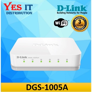 D-Link DGS-1005A 5-Port Gigabit Desktop Switch