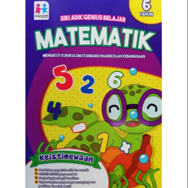 BUKU AKTIVITI MATEMATIK 6 TAHUN  Shopee Malaysia