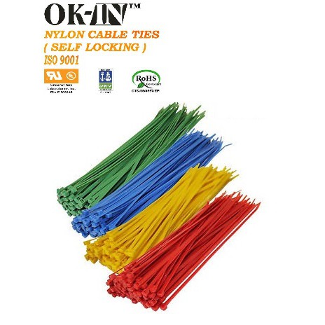 coloured cable ties