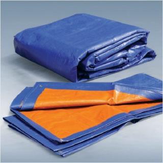 Canopy Canvas Tarpaulin Blue Orange Kanvas Biru Oren Khemah Pasar Kolam ...