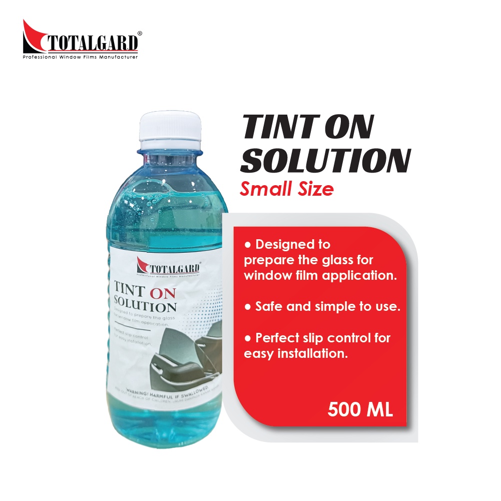 Totalgard Window Tint Application Shampoo Solution Tint On Small 500ml