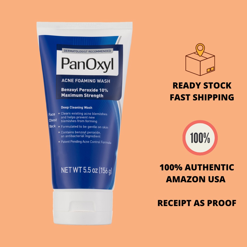 pan oxy acne wash