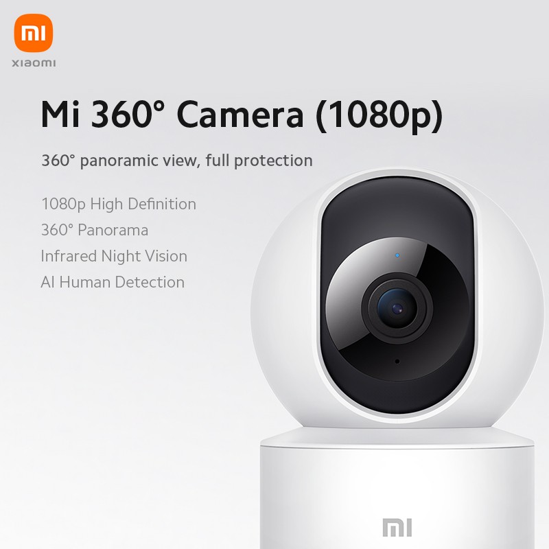 Xiaomi Mi Home Security Camera 360 1080P Global Version Infrared Night Vision - White #4