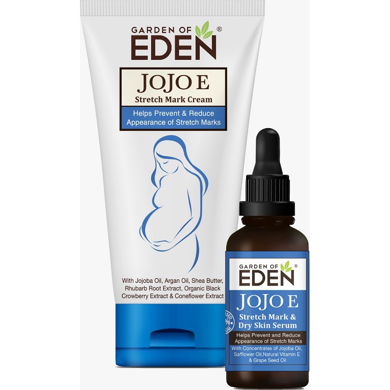 Garden Of Eden Jojo E Stretch Mark Cream 150g Free Jojo E Serum Exp 06 2022 Shopee Malaysia