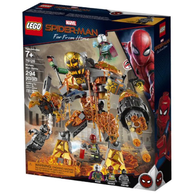 lego spider man 76128
