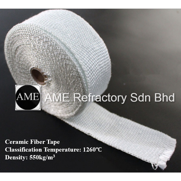 Ceramic Fiber Tape 1260 Degree Celsius With Steel Fiber Reinforcement