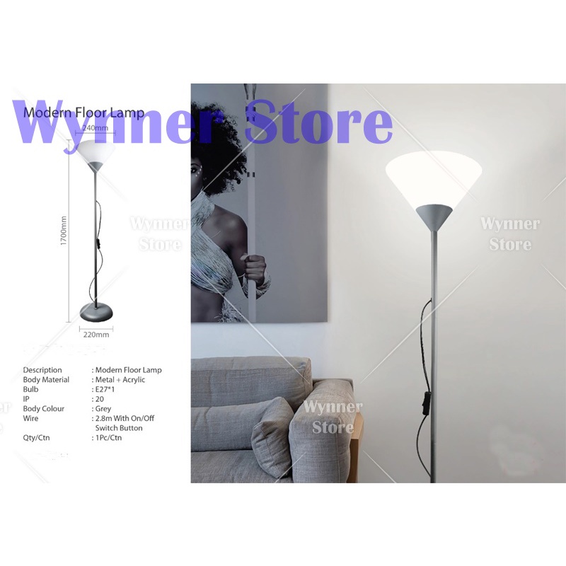 Designer Light Modern Nordic Style Floor Lamp IKEA TAGARP Multipurpose