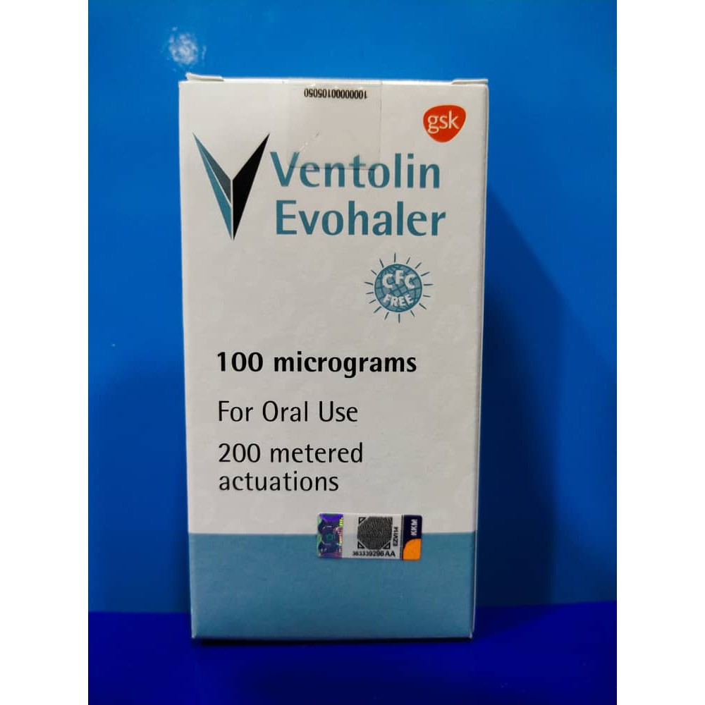 Ready Stock Inhaler For Asthma Lelah Asthma 100mcg Shopee Malaysia