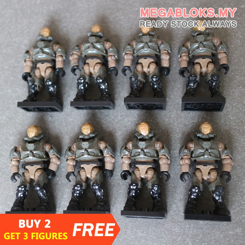 halo mega bloks figures for sale