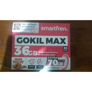 Prime Smartfren Gokil Max 36 Gb | Shopee Malaysia