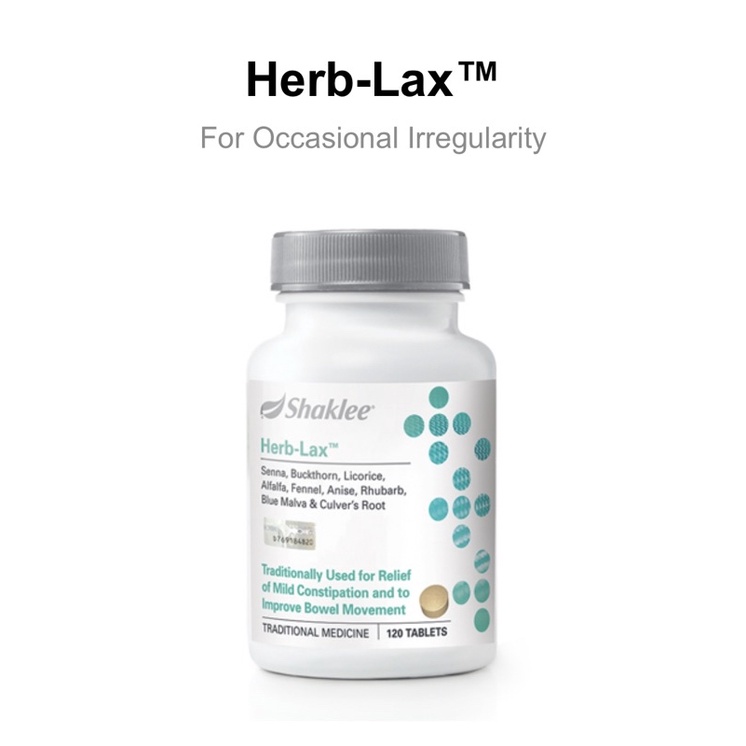 Shaklee Herb-Lax | 120 tablets | Shopee Malaysia