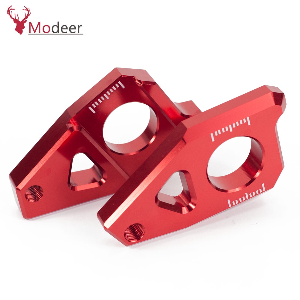 Rear Axle Spindle Chain Tensioner Adjuster Blockers for Yamaha TMAX 530