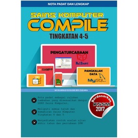 Buku Sk Ting 4 5 Compile Nota Padat Dan Rujukan Sains Komputer Tingkatan 4 5 Spm Shopee Malaysia