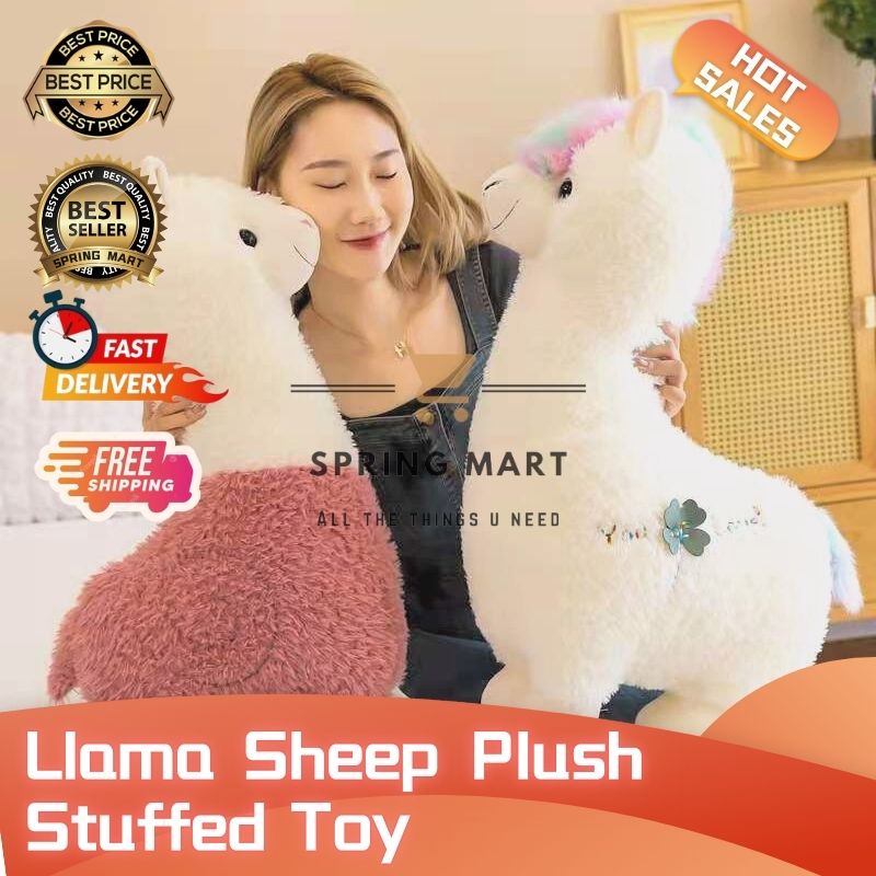 ❗RADY STOCK MY❗ Hot Cartoon Lovely Alpaca Soft Toy 羊驼 Llama Sheep Plush Stuffed Toy Room Decoration Fashion ComelAlpaca