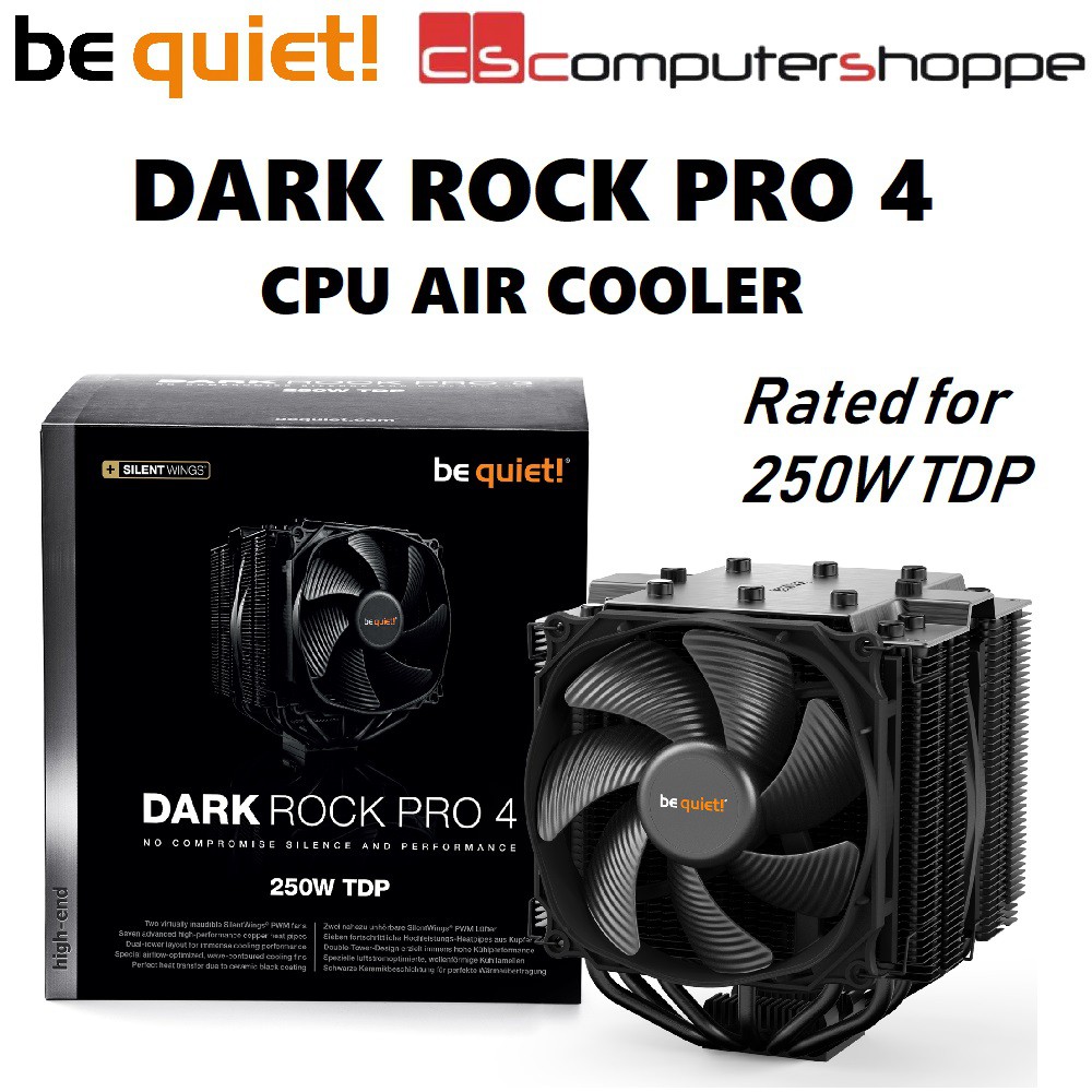 dark rock pro 4 cpu air cooler