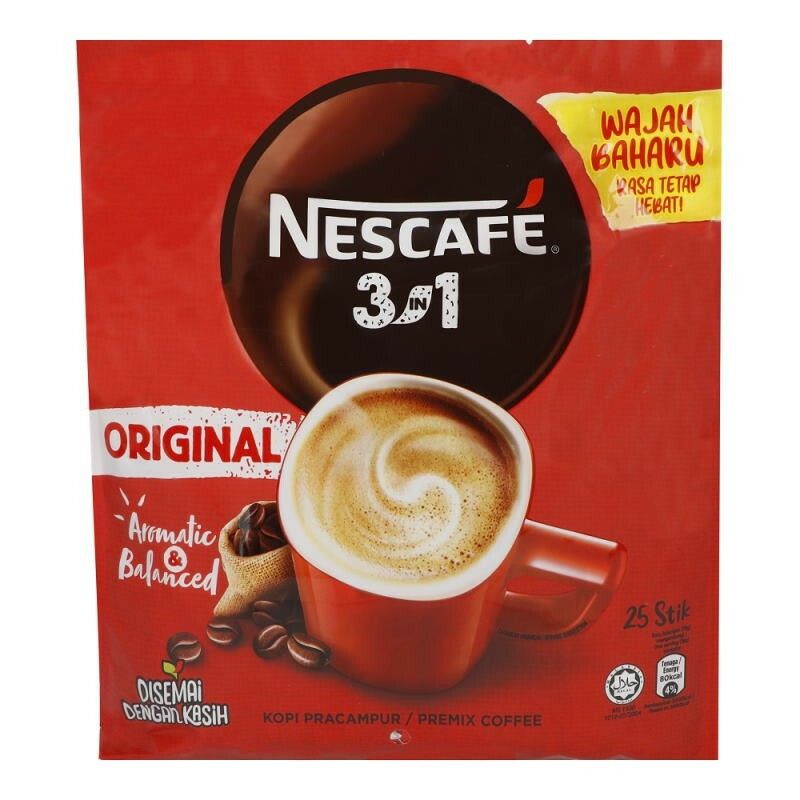 Nescafe Blend & Brew Original 3in1 Instant Coffee 25X18G Shopee Malaysia