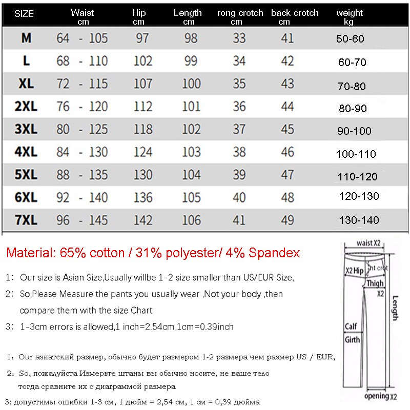 eur size pants