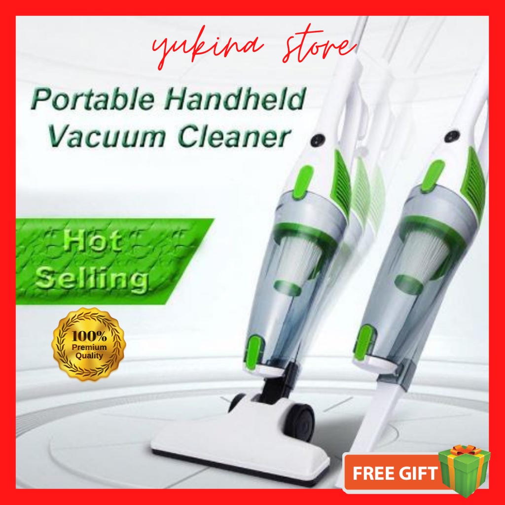 Handheld Wired Vacuum Cleaner 600w 2 In 1 Green Pam Vakum Tangan Gengam Penyedut Pembersih Hampagas Shopee Malaysia