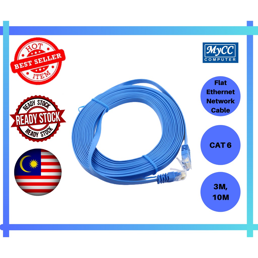 flat-ethernet-network-cable-rj45-cat6-mycc-shopee-malaysia