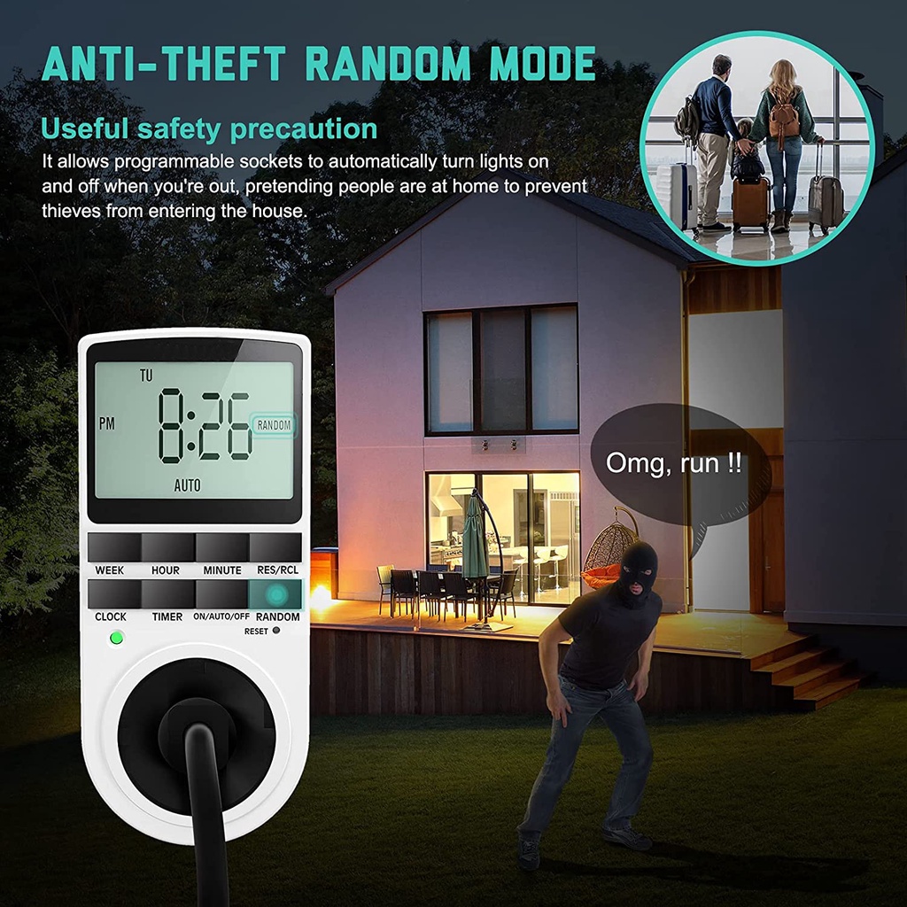 Weekly Digital Timer New model hydroponics system fertigasi pam on/off