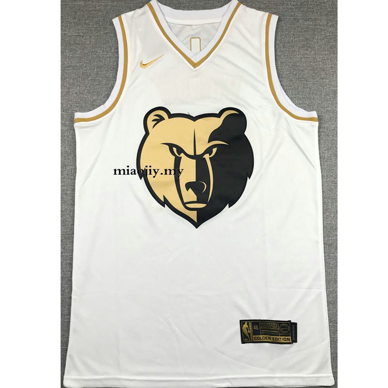 ja morant gold jersey