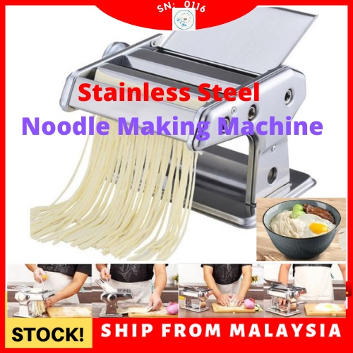 High Quality Stainless Steel Noodle Spaghetti Pasta Making Machine dough Manual Noodle Maker Machine Mesin Gelek Mee