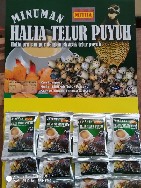 Ready Stok Minuman Halia Telur Puyuh Malaysia