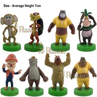 Ready Stock 熊出没卡通光头强熊大熊二boonie Bears Cake Decoration Bear Haunt Anime Cartoon Toys Bear Cake Decoration Bear Figurine Shopee Malaysia