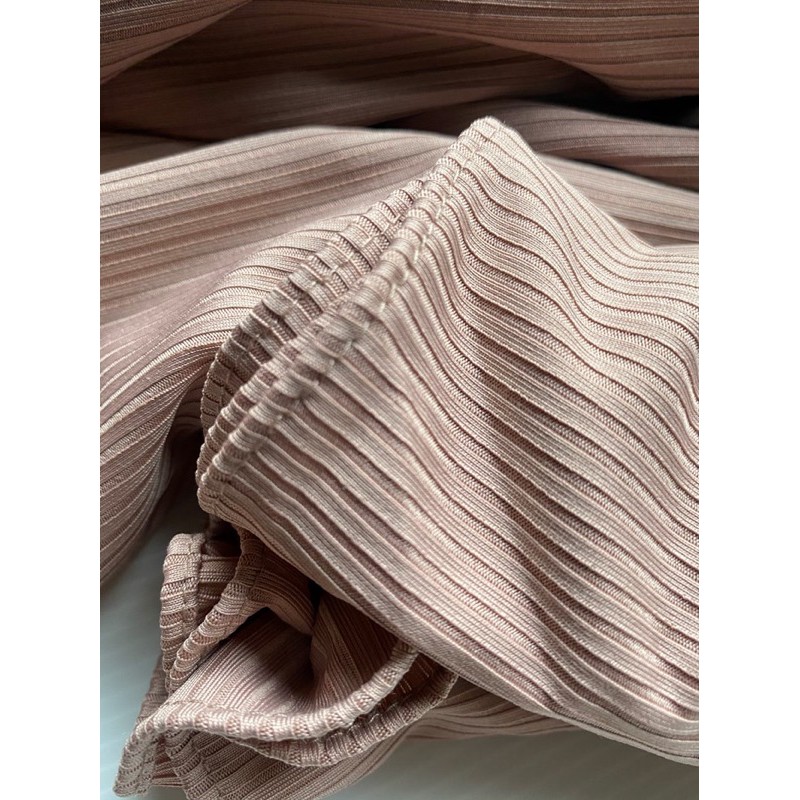 pleated jersey shawl