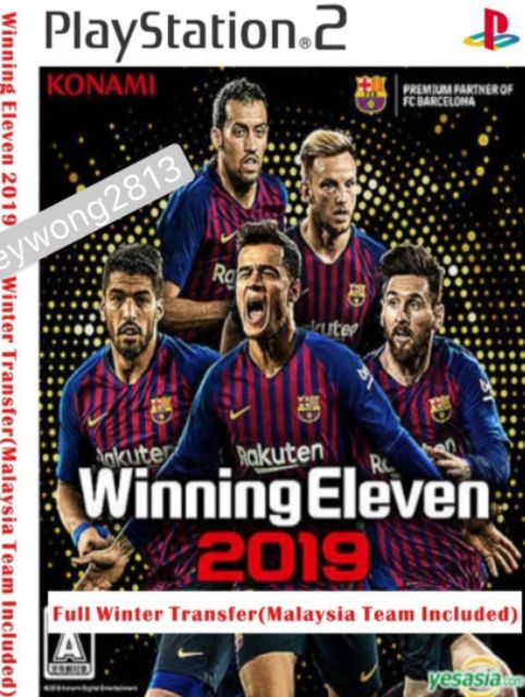 winning eleven 2019 ps2