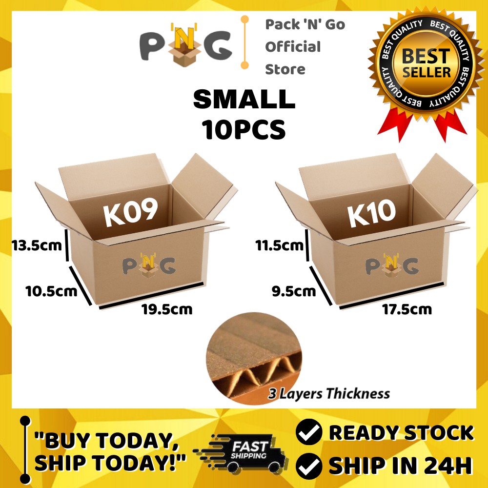 cardboard box sizes
