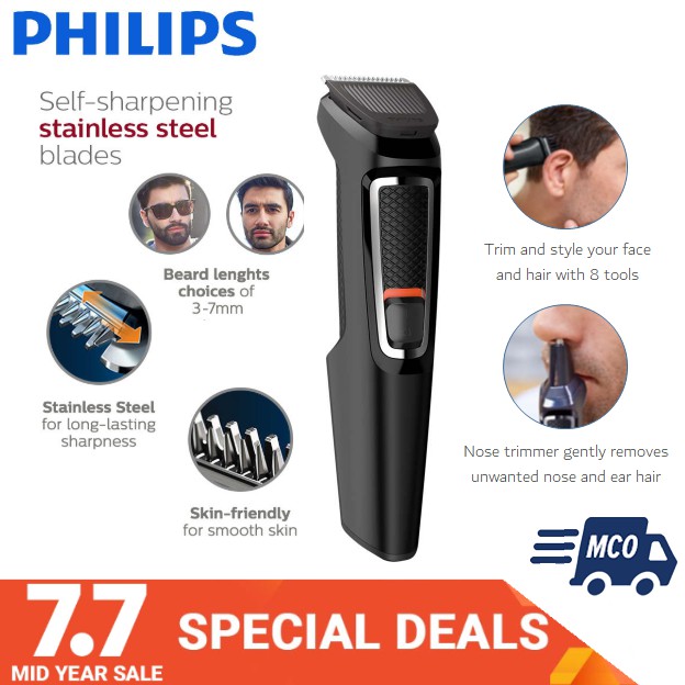 philips hair trimmer mg3730
