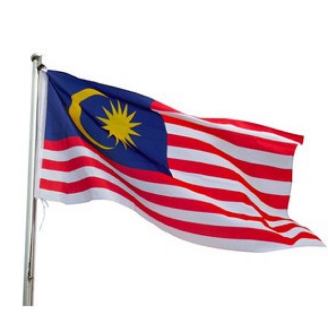 Bendera Malaysia 3 X 6 Ft 90 X 180 Cm Shopee Malaysia