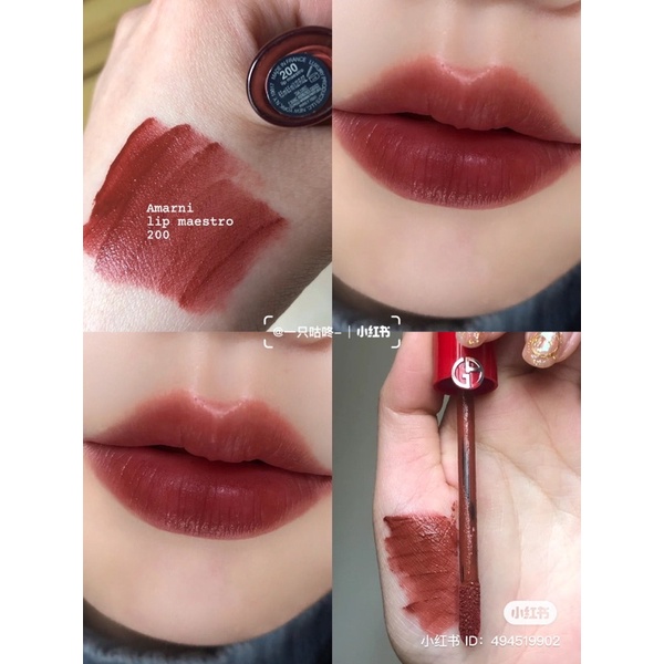 Jual GIORGIO ARMANI Lip Maestro Shopee Indonesia 