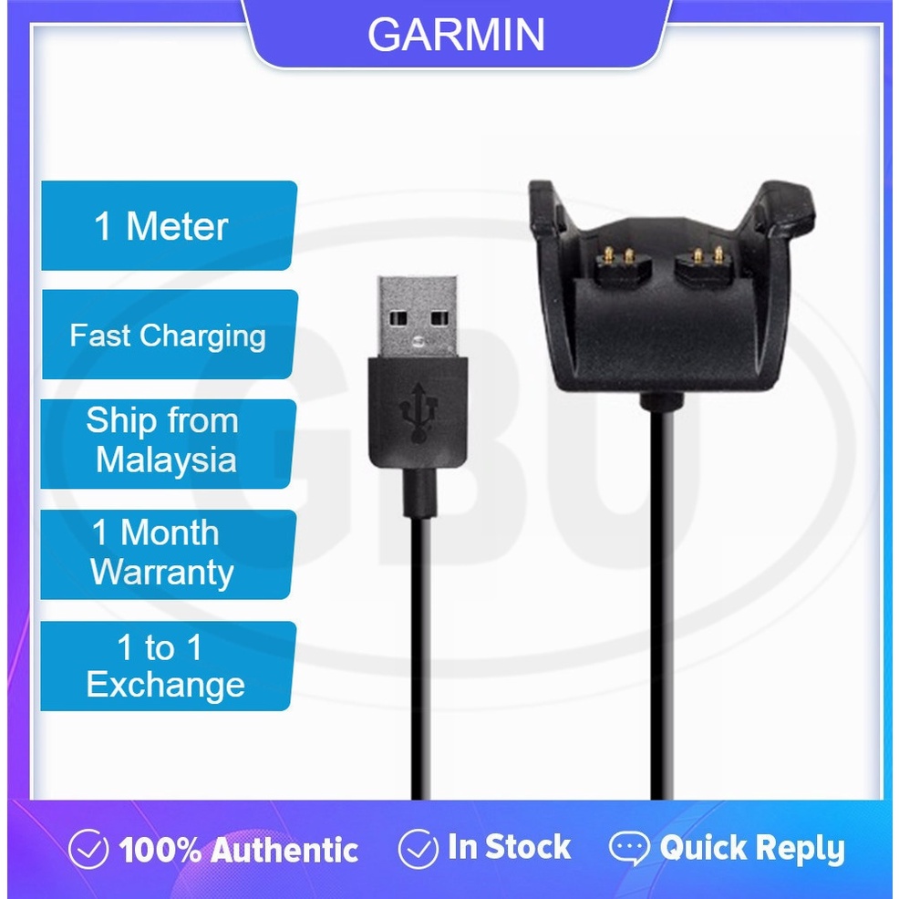 Garmin Vivosmart HR / HR+ Charger USB Charging Cable 100cm ( High Quality ) Shopee Malaysia