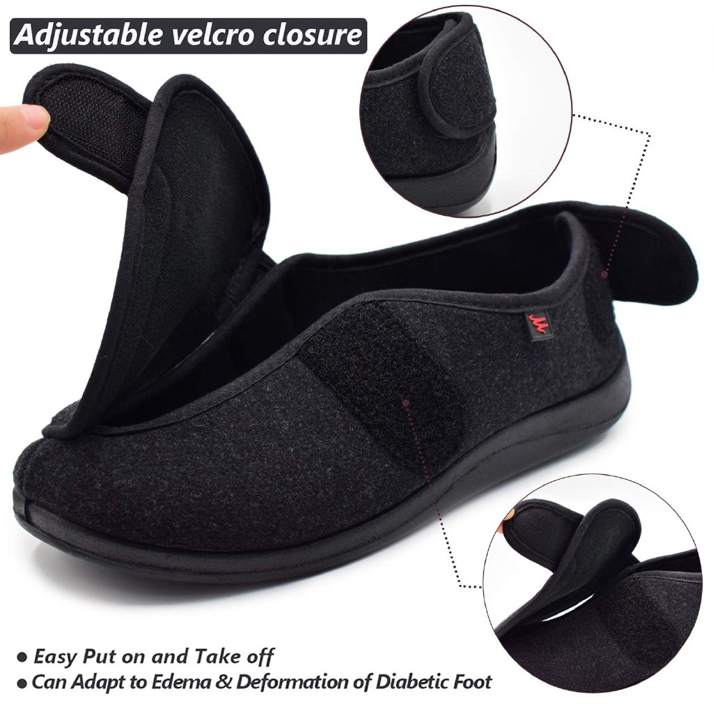 men's shoes for edema feet