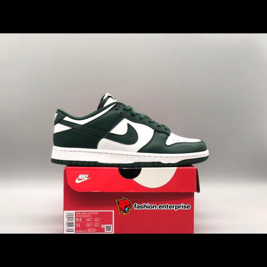 nike dunk low spartan green womens