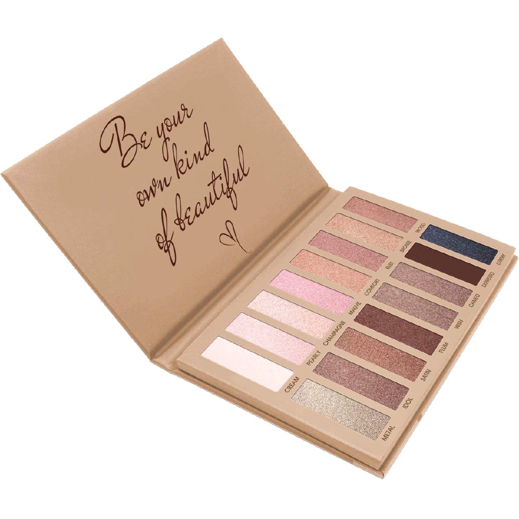 neutral shimmer eyeshadow palette