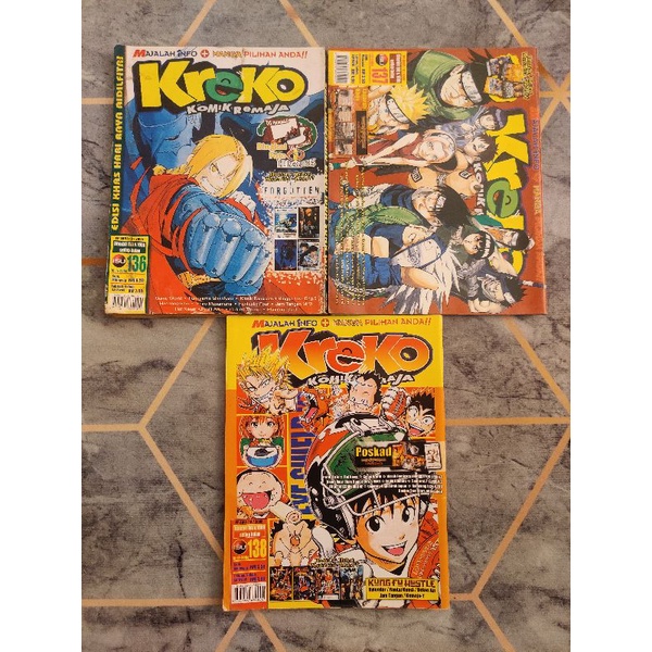 Kreko 2004 Isu 136 138 Set Komik Remaja Shopee Malaysia