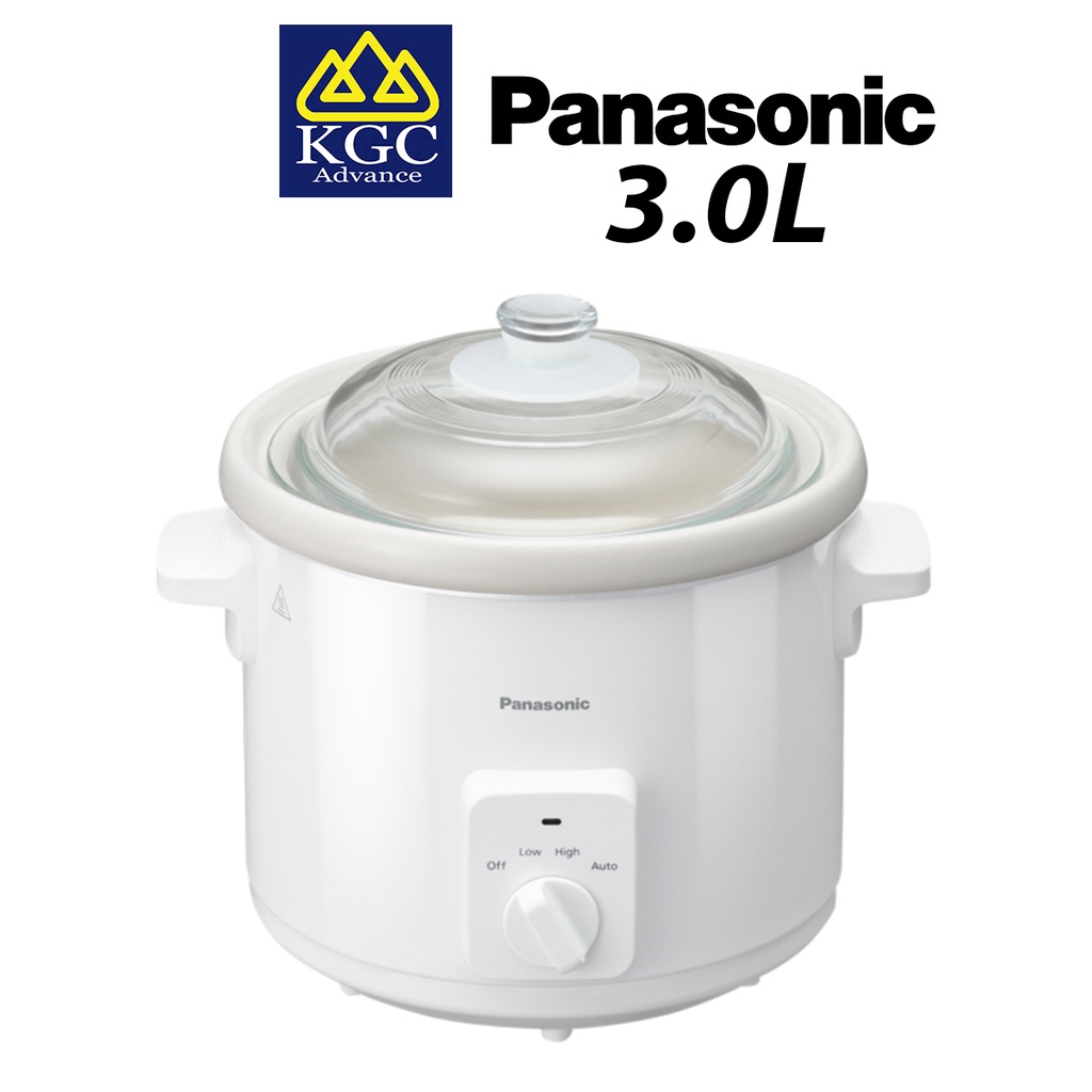 Panasonic 3.0L Slow Cooker NF-N31AWSK