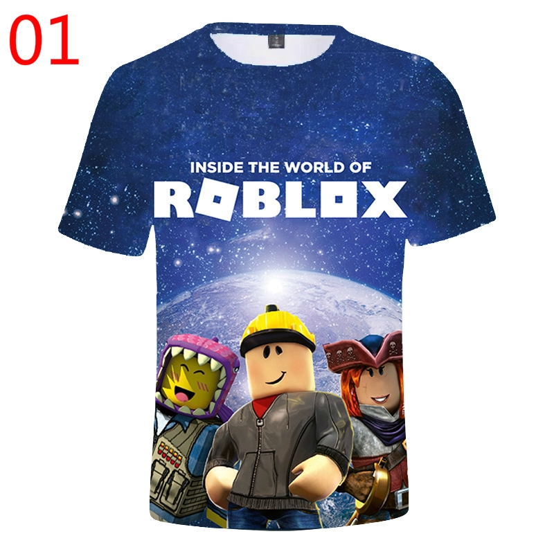 Roblox Kids T Shirt 3d Print Children S Tshirt Boys Shirt Babys Tees Shopee Malaysia - roblox kids t shirt cool kids shirts child children