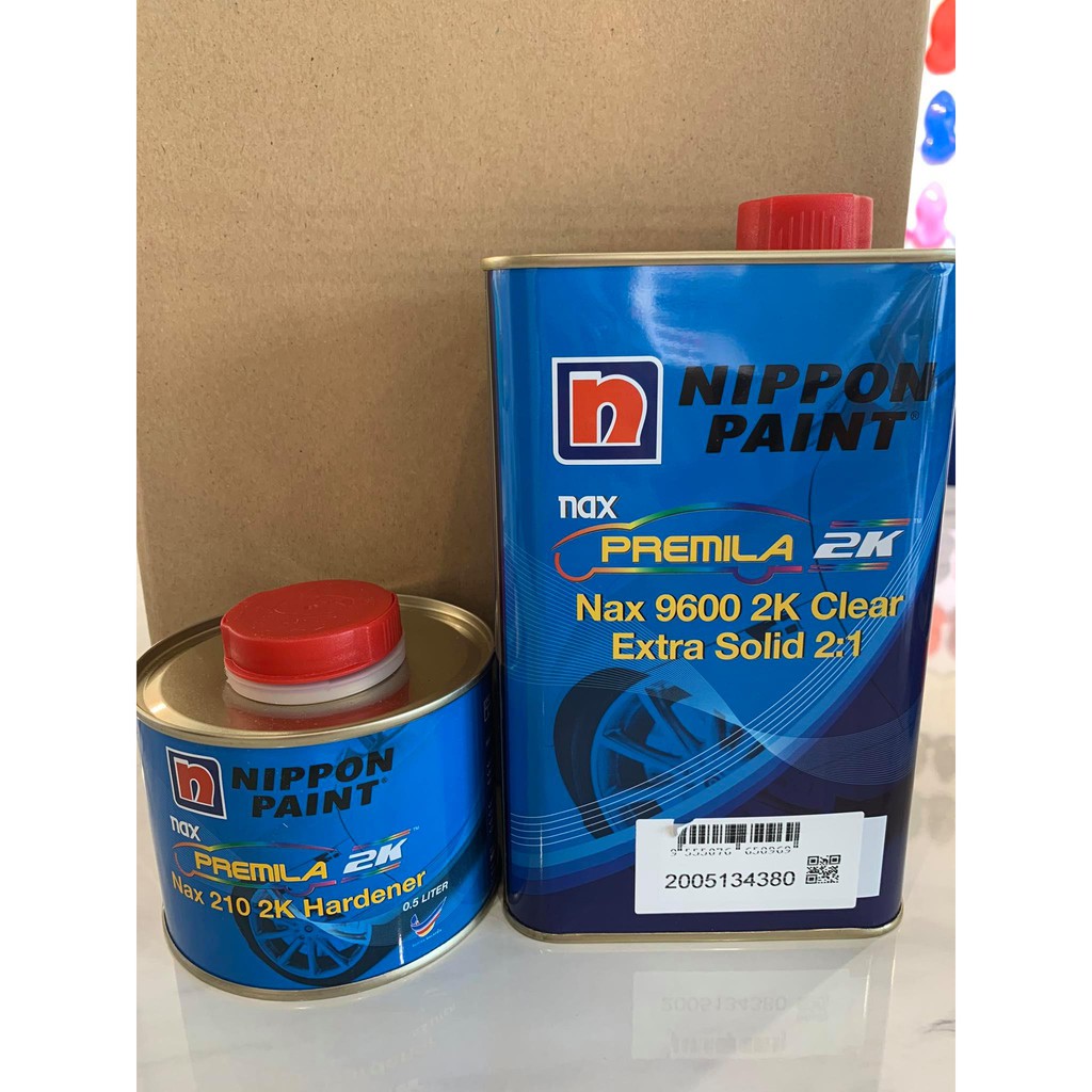 Nippon Paint nax Premila 9600 Clear 2K Extra Solid 2 1 Nippon Paint nax Premila 9600 Clear 2K Extra Solid 2 1