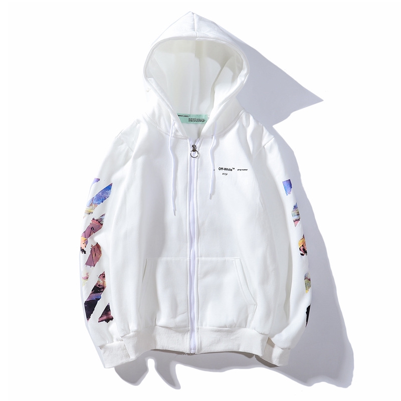 off white graffiti hoodie