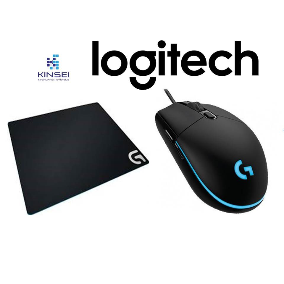 Logitech G103 Prodigy Gaming Mouse + Logitech G240 Mouse Pad Bundle